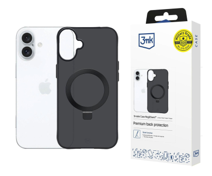 Etui / obudowa na smartfona 3mk Smoke Case Mag&Stand do iPhone 17